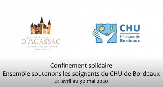 Confinement solidaire : Ensemble soutenons les soignants du CHU de Bordeaux