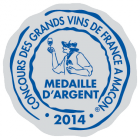 Médaille d'Argent au Concours des Grands Vins de France à Mâcon pour le Pomiès Agassac Tête de Cuvée 2011 !